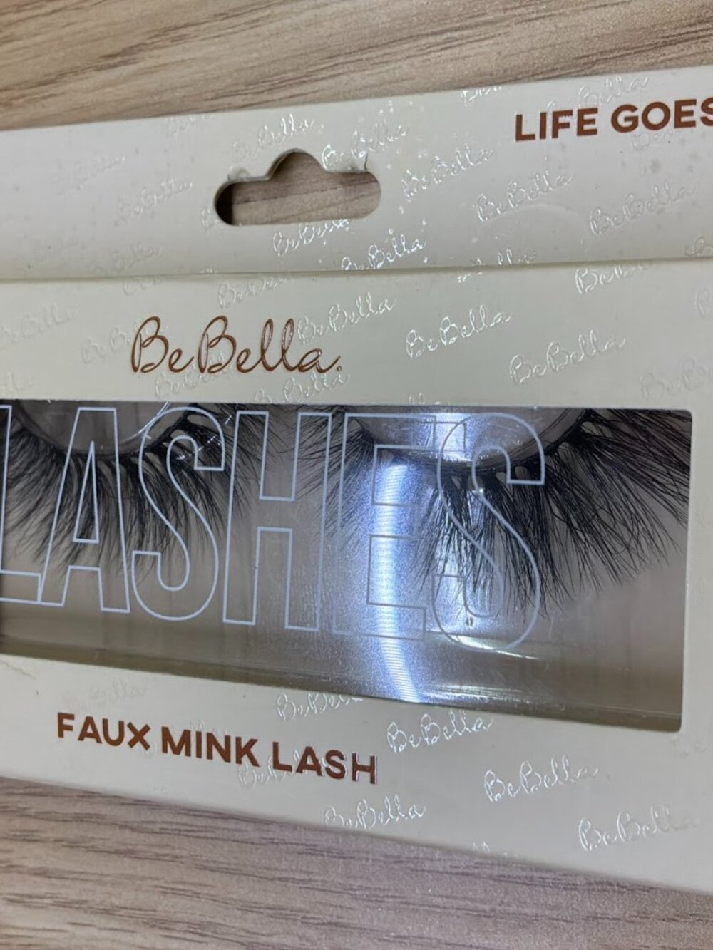 Belabella Faux Mink Lashes 3D Wispy Dramatic False Eyelashes